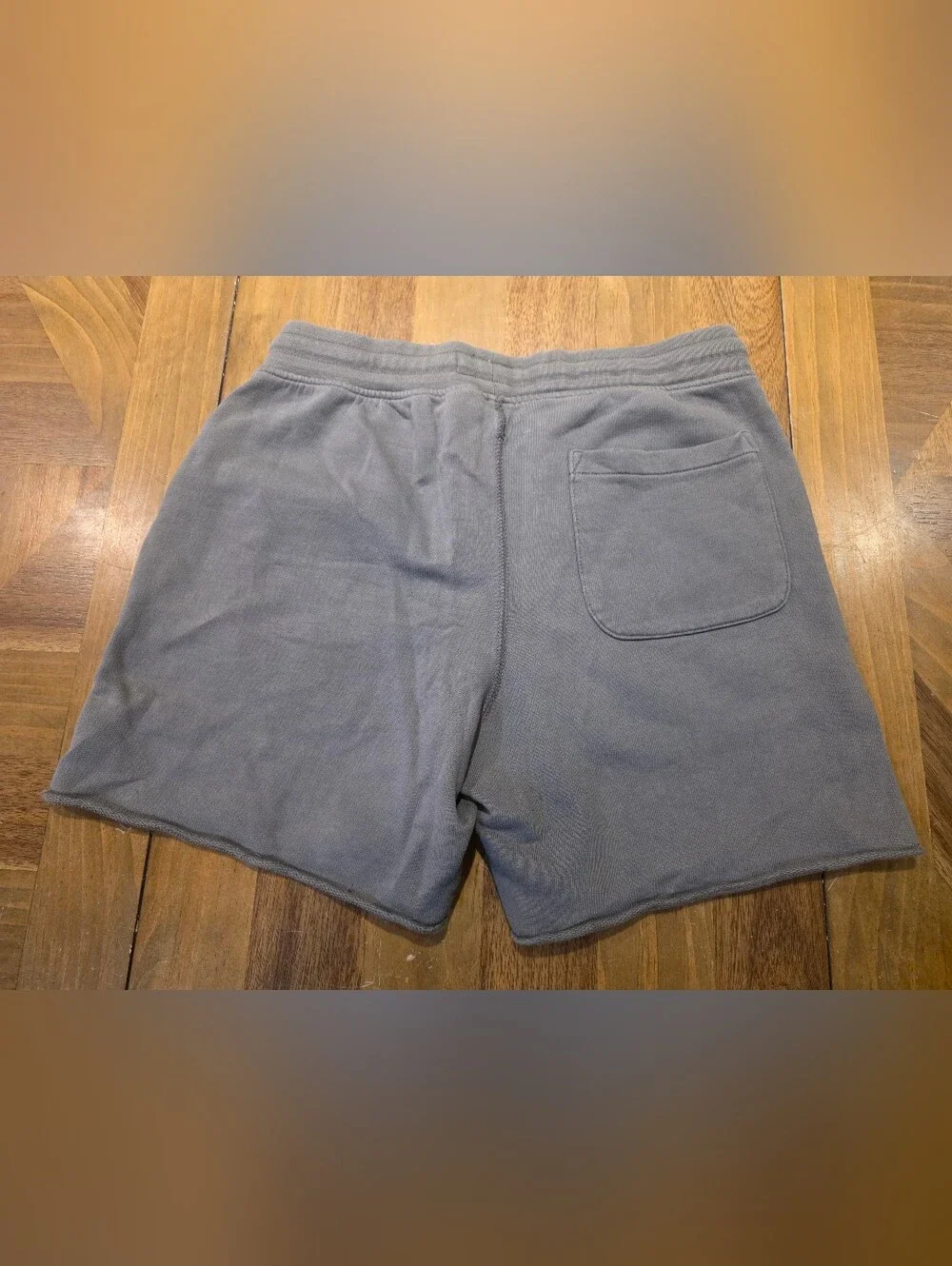 American Eagle Sweat Shorts Sz Small Gray 5” Inseam Lounge Jogger Good Vibes